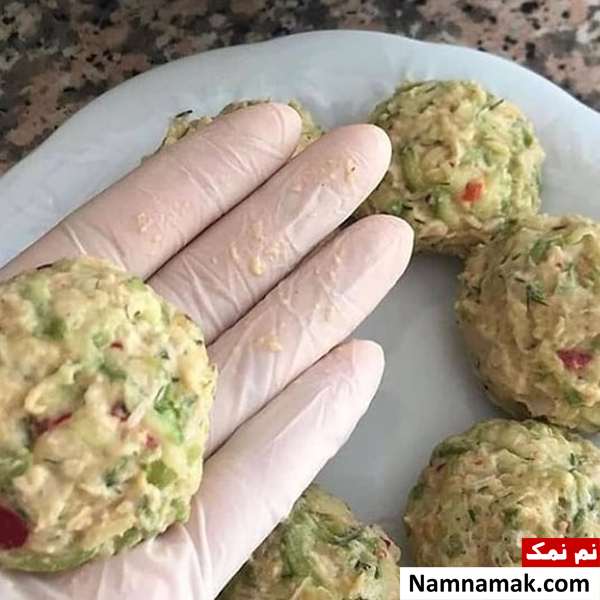 کوفته کدو و نخود