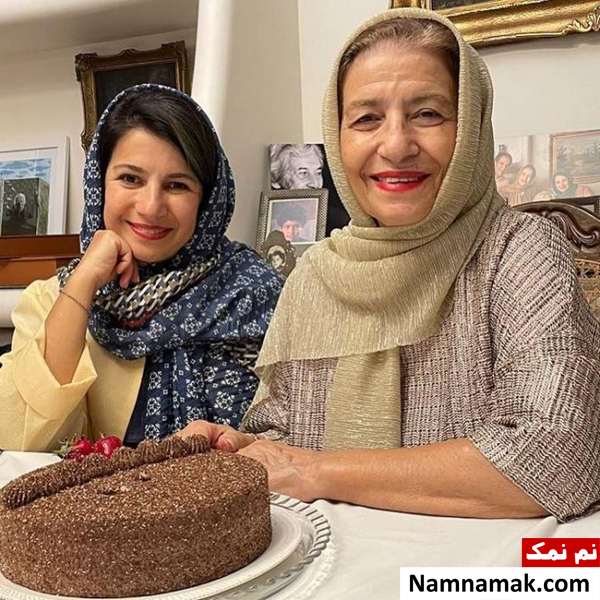 لیلی رشیدی و احترام برومند لیلی رشیدی و مادرش احترام برومند