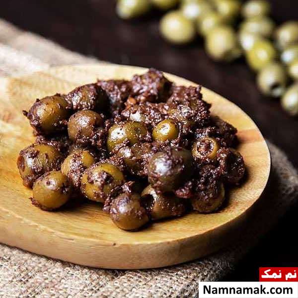 طرز تهیه زیتون پرورده شرکتی