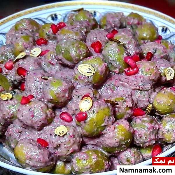طرز تهیه زیتون پرورده شرکتی