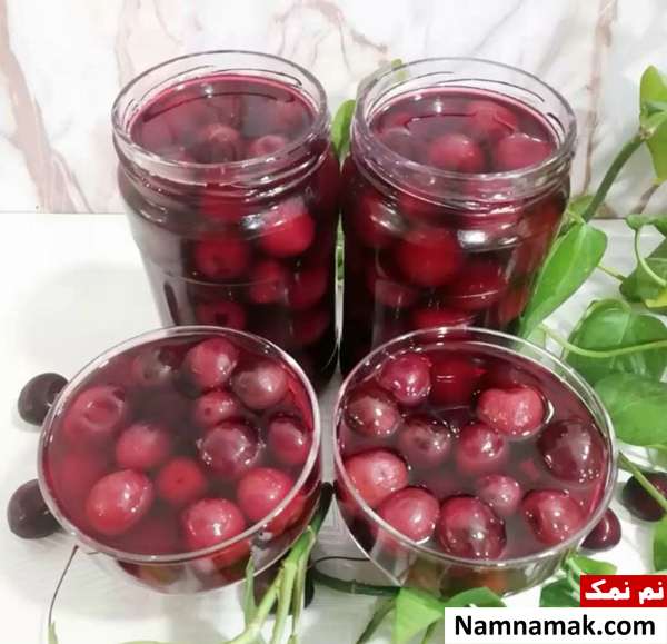 فواید کمپوت گیلاس خواص کمپوت گیلاس