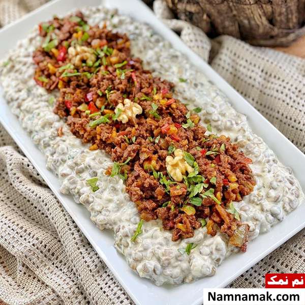 سالاد عدس ترکیه