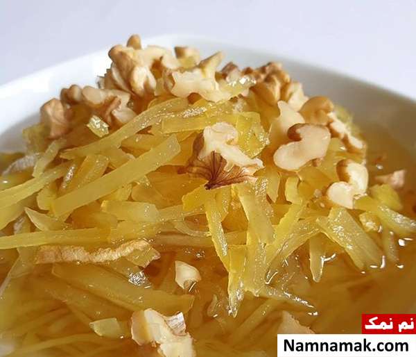 طرز تهیه مربای سیب و زنجبیل