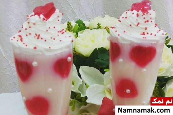  ژله ولنتاین در جام