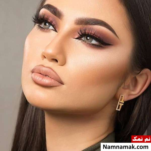 آرایش چشم عسلی آرایش چشم عسلی