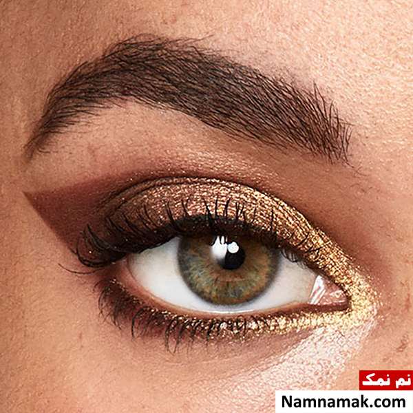 آرایش چشم عسلی آرایش چشم عسلی