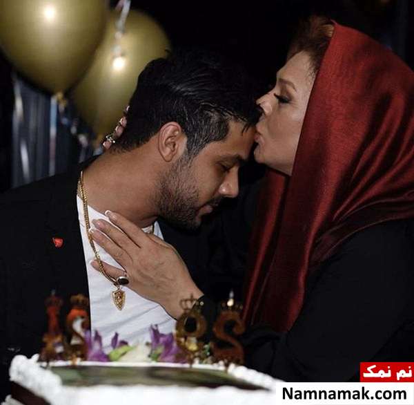 عکس جدید نسرین مقانلو در آغوش پسرش ارشیا ارشا پسر نسرین مقانلو