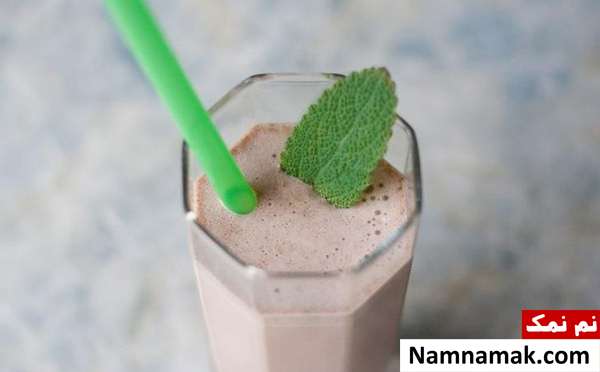 شیک نعناع و بستنی
