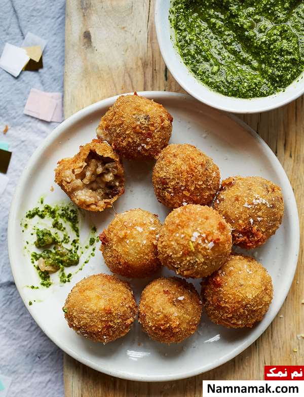 توپک مرغ و قارچ