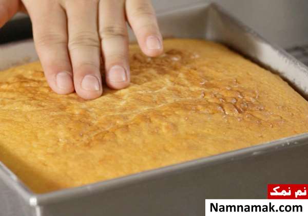 طرز تهیه کیک اسفنجی در قالب 30 در 40