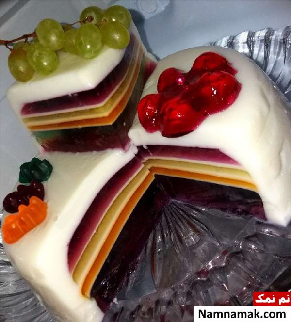 ژله سوپرایز رنگین کمان