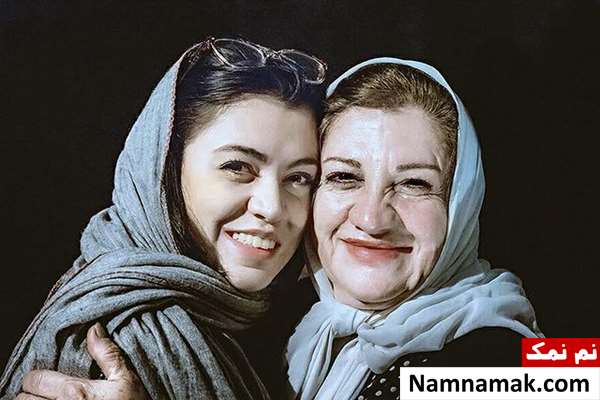 شیدا خلیق در همه چیز آنجاست شیدا خلیق و مادرش ناهید مسلمی