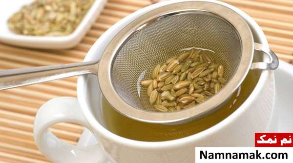 چای سبز با زیره