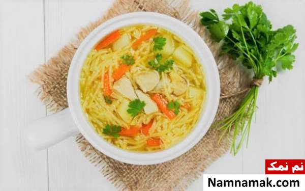 طرز تهیه سوپ مجلسی ورمیشل 