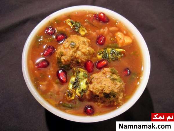 طرز تهیه سوپ انار برای درمان سرماخوردگی