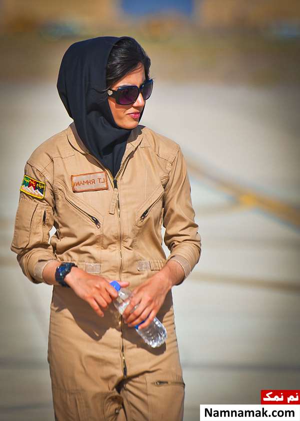 زندگینامه نیلوفر رحمانی و همسرش نیلوفر رحمانی زیباترین خلبان زن جهان