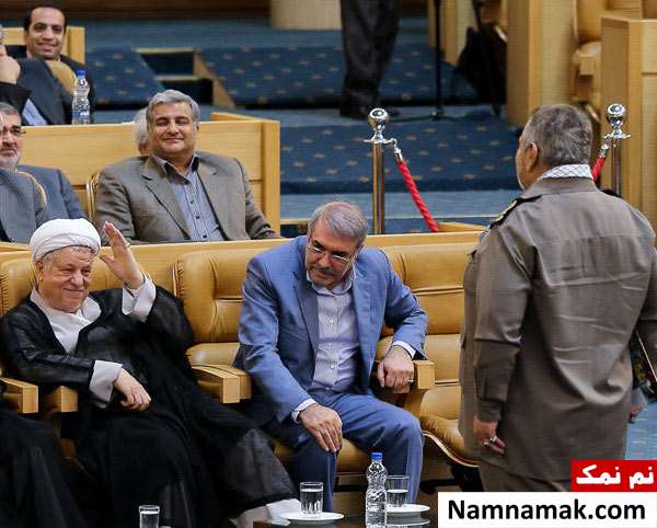 بیوگرافی سردار فیروزآبادی و همسرش سردار فیروزآبادی و آیت الله رفسنجانی