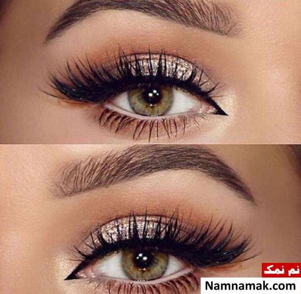 میکاپ چشم سبز جدید و شیک