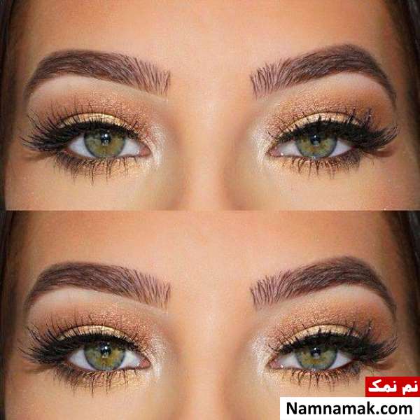 آرایش مناسب چشم سبز