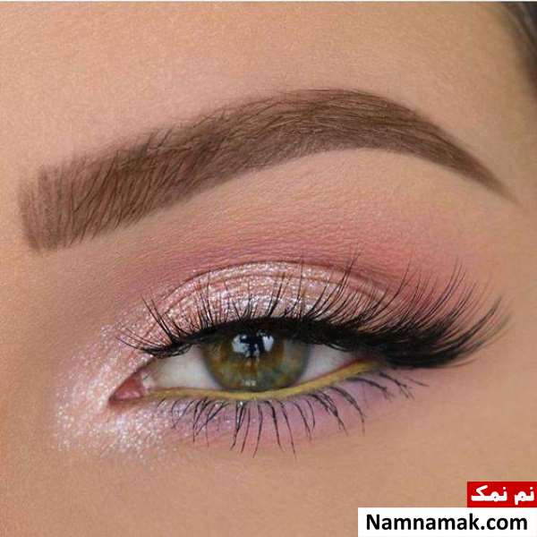 آرایش چشم ساده برای چشم سبز