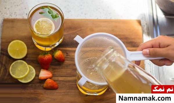 طرز تهیه نوشیدنی کامبوجا خانگی(چای و شربت)