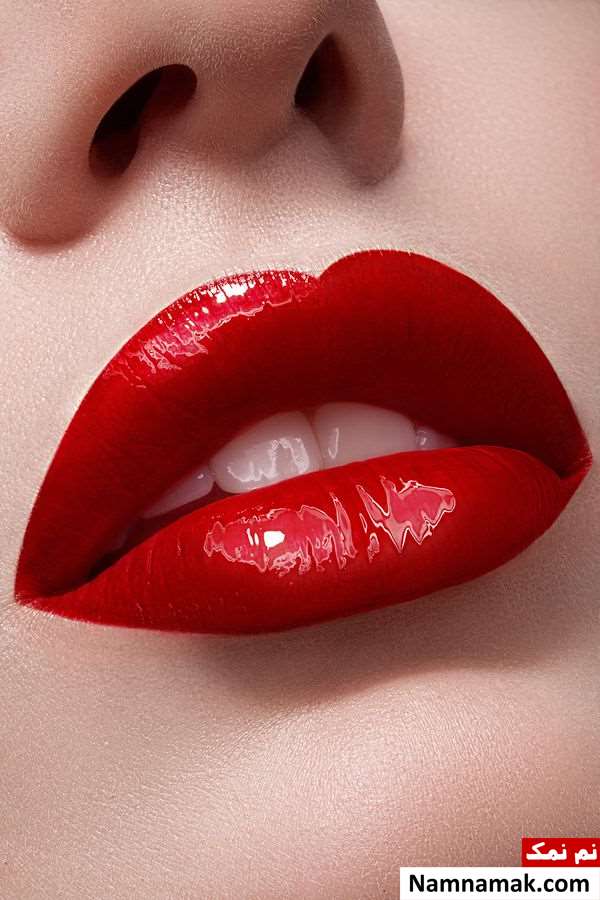 آموزش آرایش لب های بزرگ و زیبا
