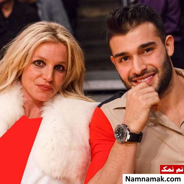 ازدواج بریتنی اسپیرز با سام اصغری بریتنی اسپیرز و نامزدش سام اصغری