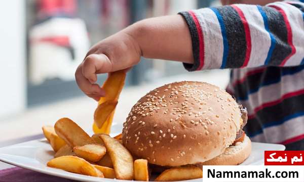 چاقی کودک با موز
