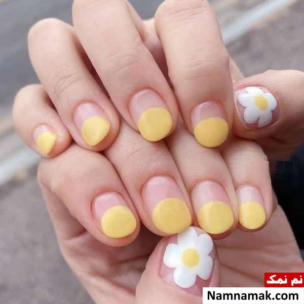 مدل ناخن گرد و کوتاه