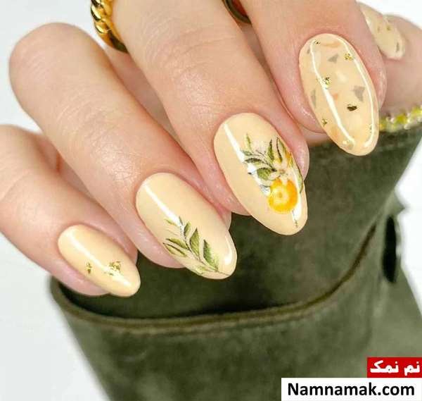 طرح های بهاری ناخن