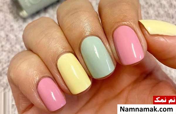 طرح های بهاری ناخن