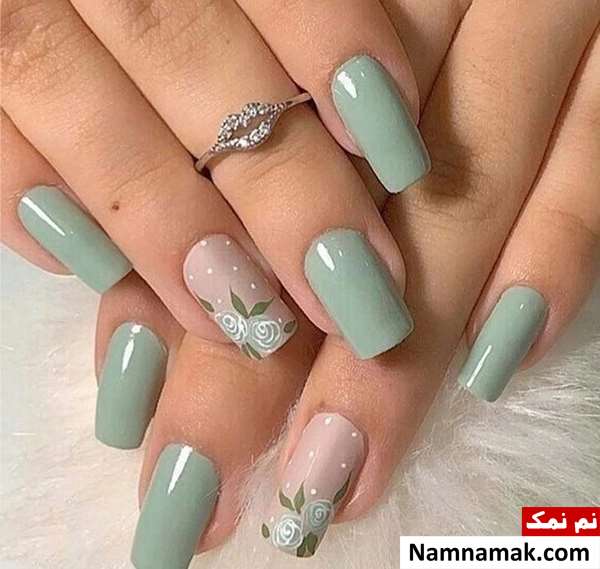 طرح های بهاری ناخن