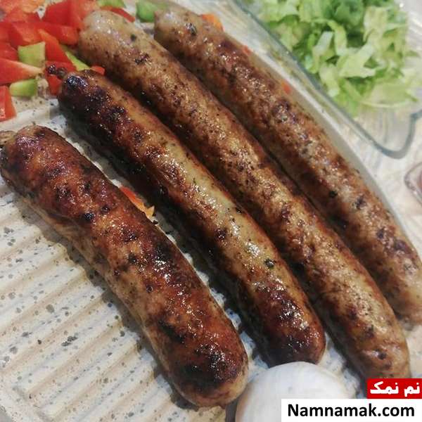 سوسیس سرخ شده