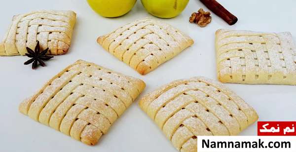 شیرینی سیب و دارچین