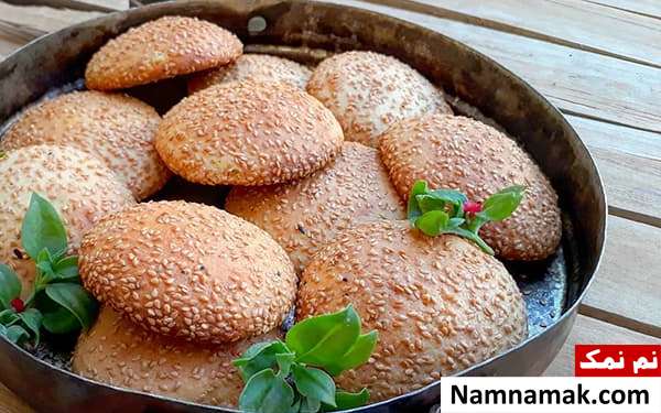 کلوچه کنجدی