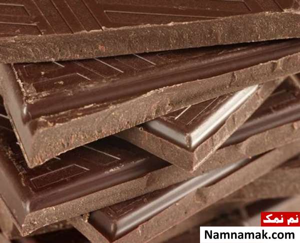 شکلات تیره شیرین