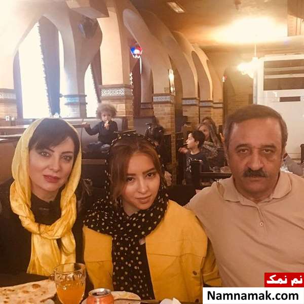 عکسهای قدیمی حمیرا ریاضی در جوانی حمیرا ریاضی و همسر و دخترش