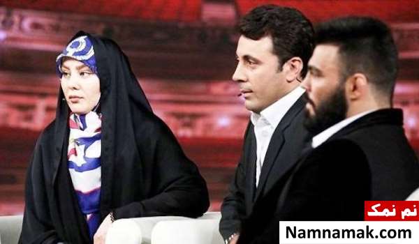 عکس برادر و خواهر امیر علی اکبری در برنامه ماه عسل خواهر امیر علی اکبری در برنامه ماه عسل