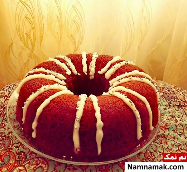 کیک نارگیلی شکلاتی