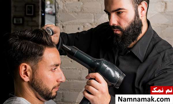 حالت دادن موهای موج دار پسرانه