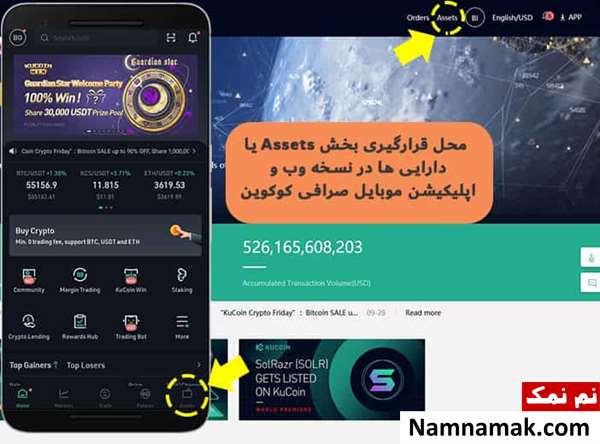 آموزش تصویری ثبت نام در صرافی کوکوین با گوشی و کامپیوتر