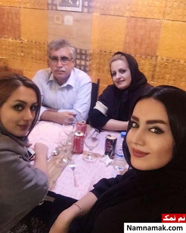 پدر و مادر و خواهر سحر زیبایی