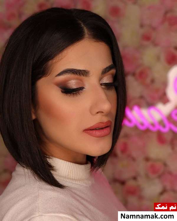 مدل آرایش دخترانه ساده و شیک برای عروسی