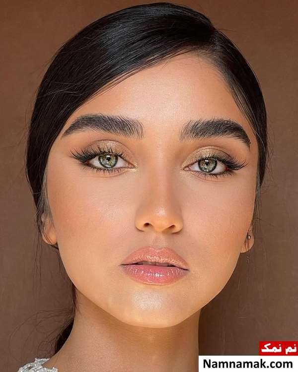 مدل آرایش دخترانه ساده و شیک برای عروسی