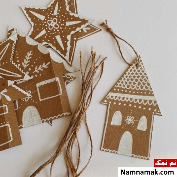 خلاقانه تزیین دیوار با مقوا و کاغذ رنگی