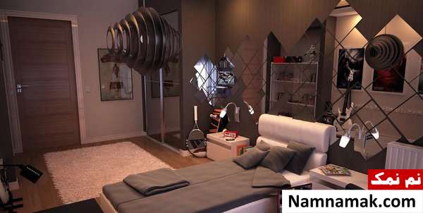 دکوراسیون اتاق خواب پسرانه