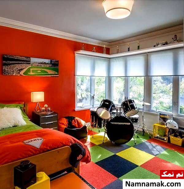 دکوراسیون اتاق خواب پسرانه
