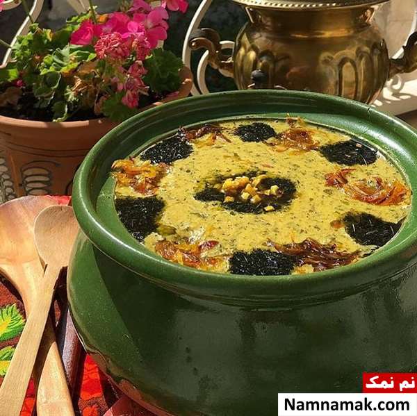 شله ماش بدون گوشت