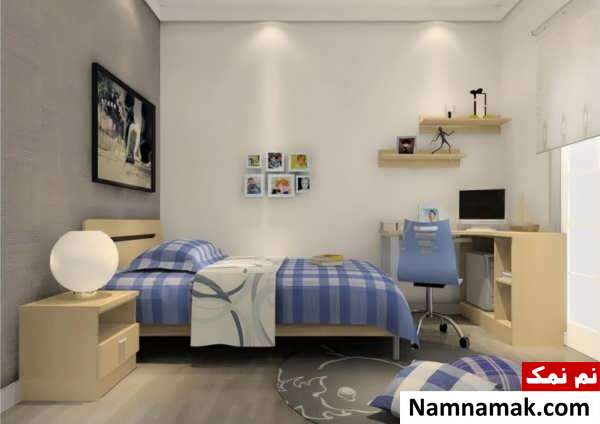 دیزاین اتاق خواب پسرانه 