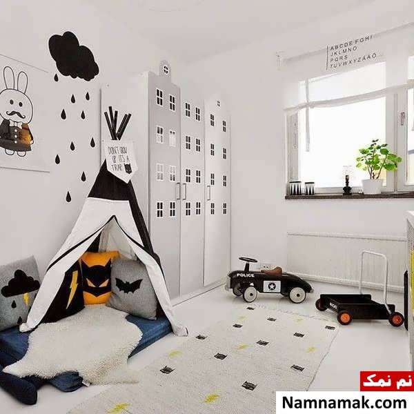 دکوراسیون شیک و مدرن اتاق خواب کودک 